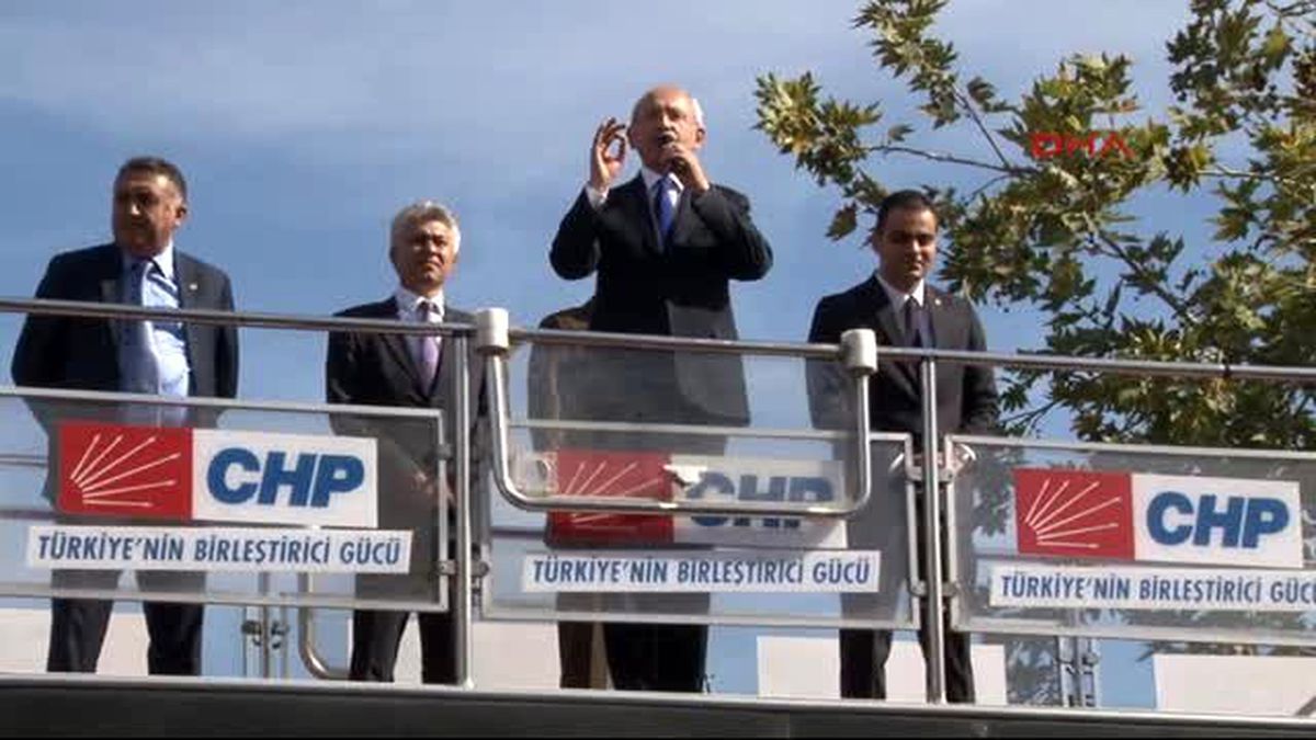 Adana - Kılıçdaroğlu: Davutoğlu Saray, Kılıçdaroğlu Halk İçin Çalışır