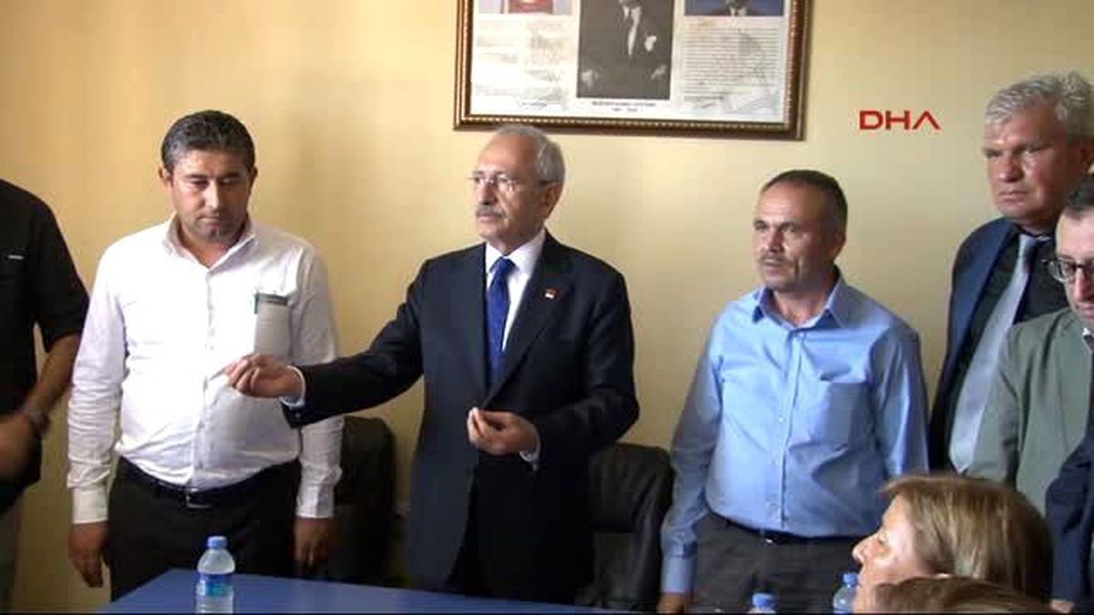 Adana - Kılıçdaroğlu: Davutoğlu Saray, Kılıçdaroğlu Halk İçin Çalışır