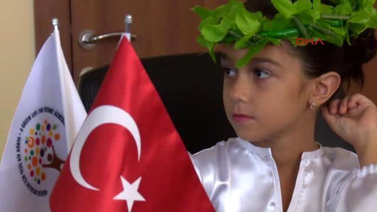 Antalya - Rus Çocuklardan Barış Ağacı