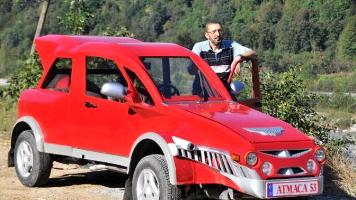 Ardeşenli Emekli İşçi, Yerli Otomobil Üretti