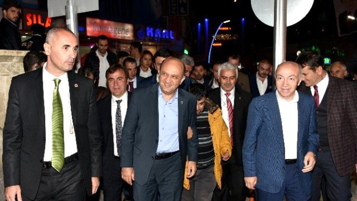 Bilim, Sanayi ve Teknoloji Bakanı Fikri Işık Gümüşhane\'de