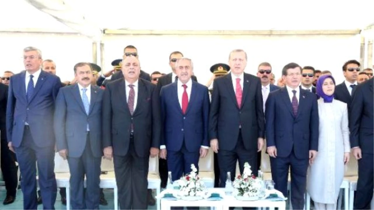 Erdoğan, Davutoğlu, Akıncı ve Kalyoncu, Asrın Projesi\'ni Açtı