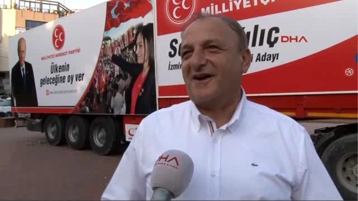 İzmir - MHP ile AK Parti Arasında Seçim Tır\'ı Gerginliği