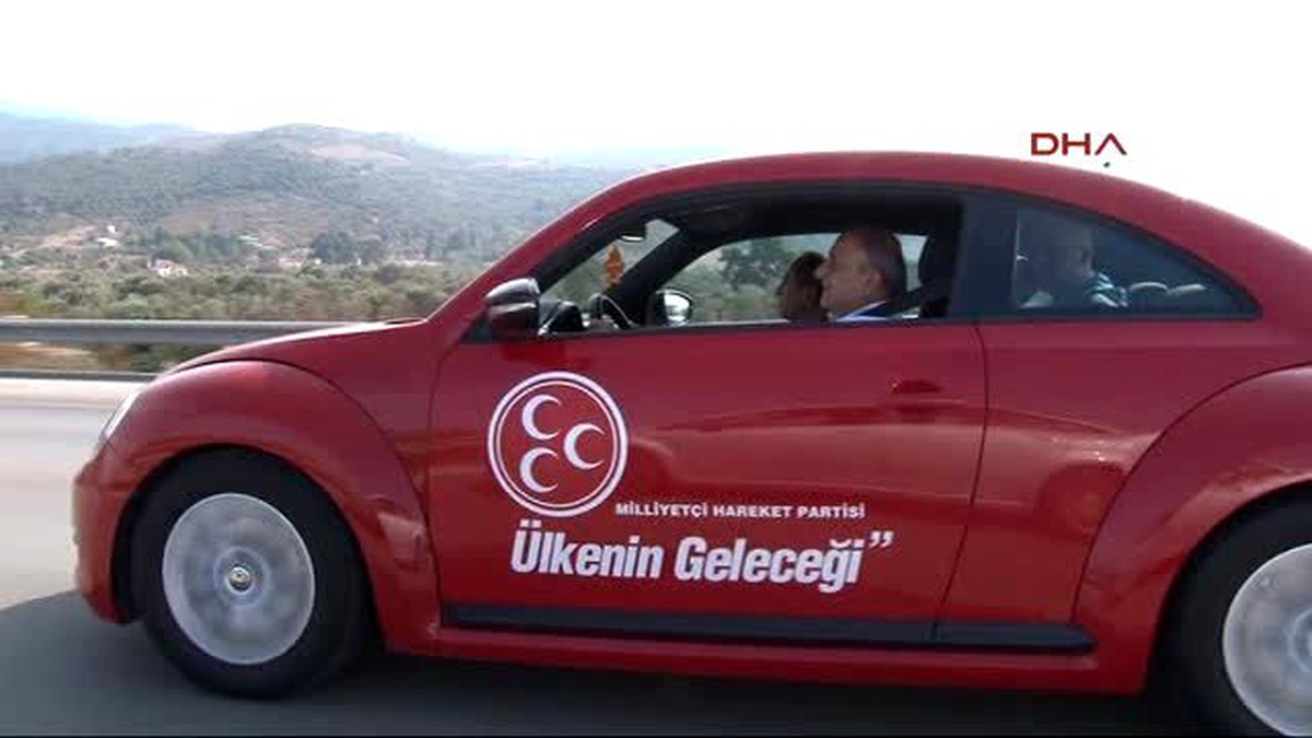 Oktay Vural\'dan "Kaplumbağa"lı Seçim Kampanyası