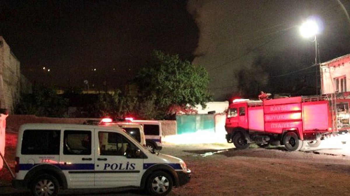 Müstakil Evde Çıkan Yangın Korkuttu