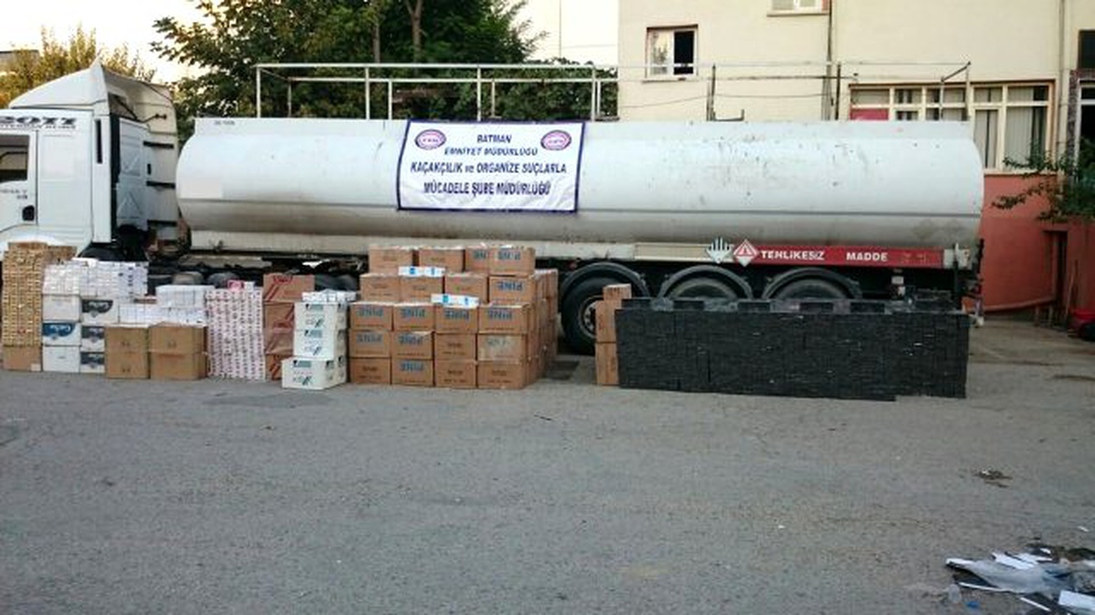107 Bin 240 Paket Kaçak Sigara Ele Geçirildi