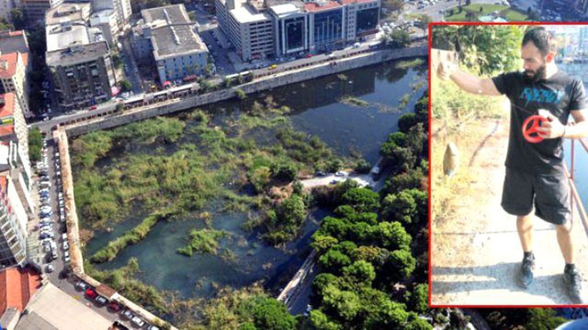 90 Milyon Dolara Satışa Çıkarılmıştı, Şimdi Temelinde Balık Avlanıyor