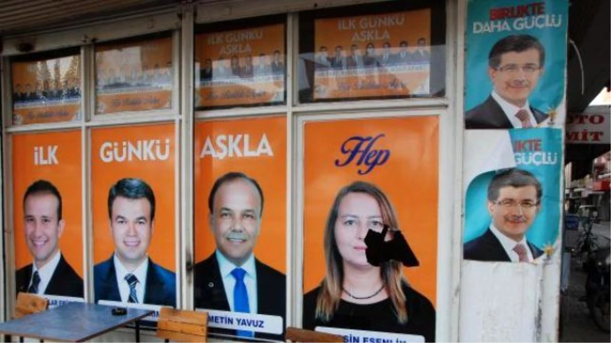 AK Parti\'nini Germencik Seçim Bürosuna Taşlı Saldırı