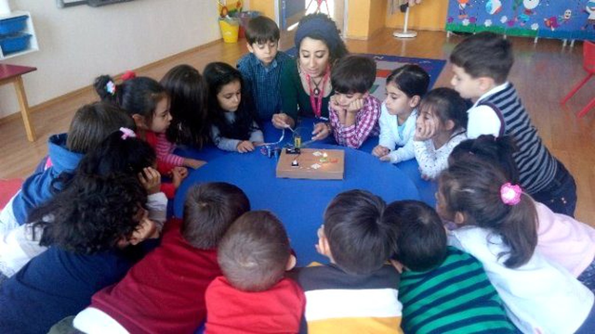 Ana Sınıfı Öğrencileri Deneylerle Öğreniyor