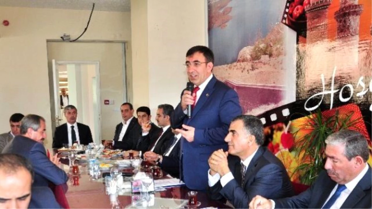 Başbakan Yardımcısı Cevdet Yılmaz\'ın Bitlis Ziyareti