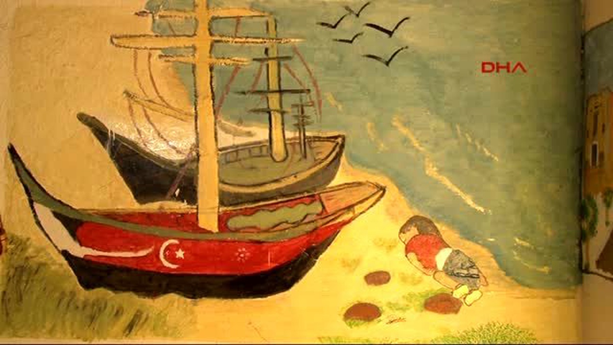 İzmir Savaş, Suriyeli Ressamın Hayallerini Yok Edemedi
