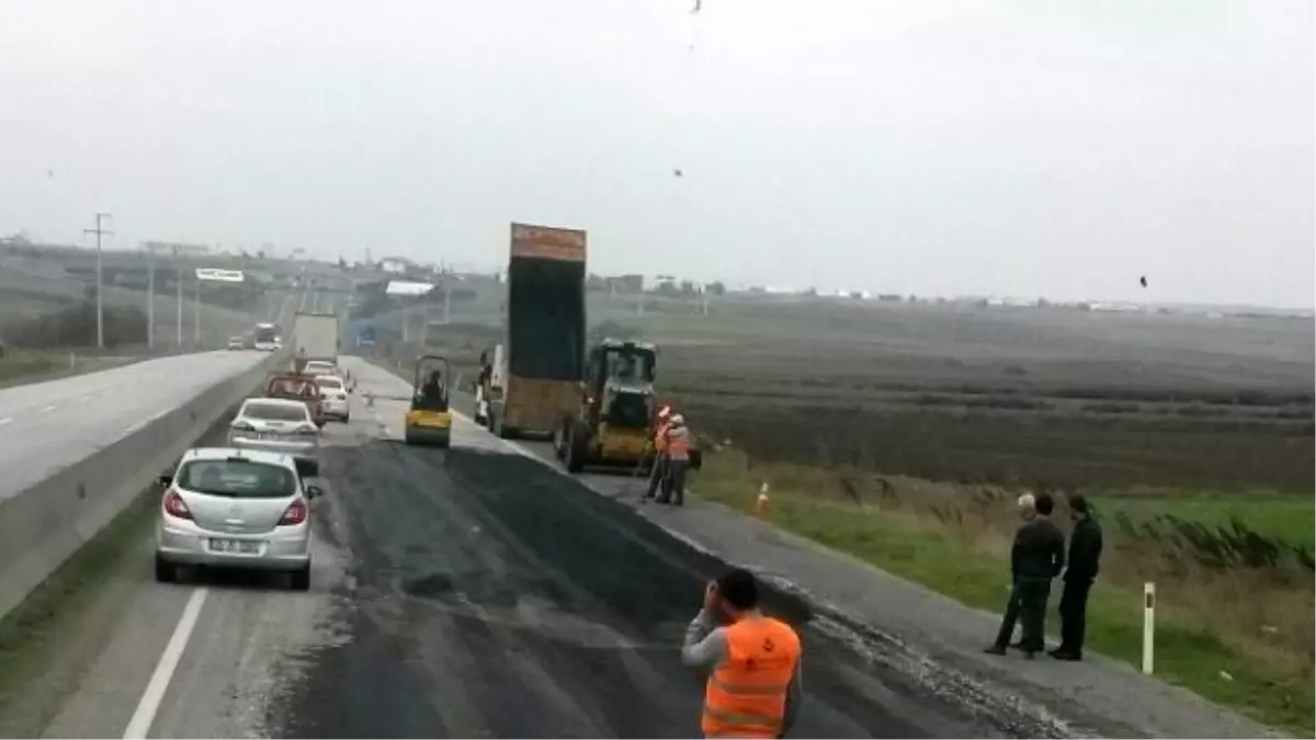 Karayolları Ekiplerinin Tamir Bakım Çalışmaları