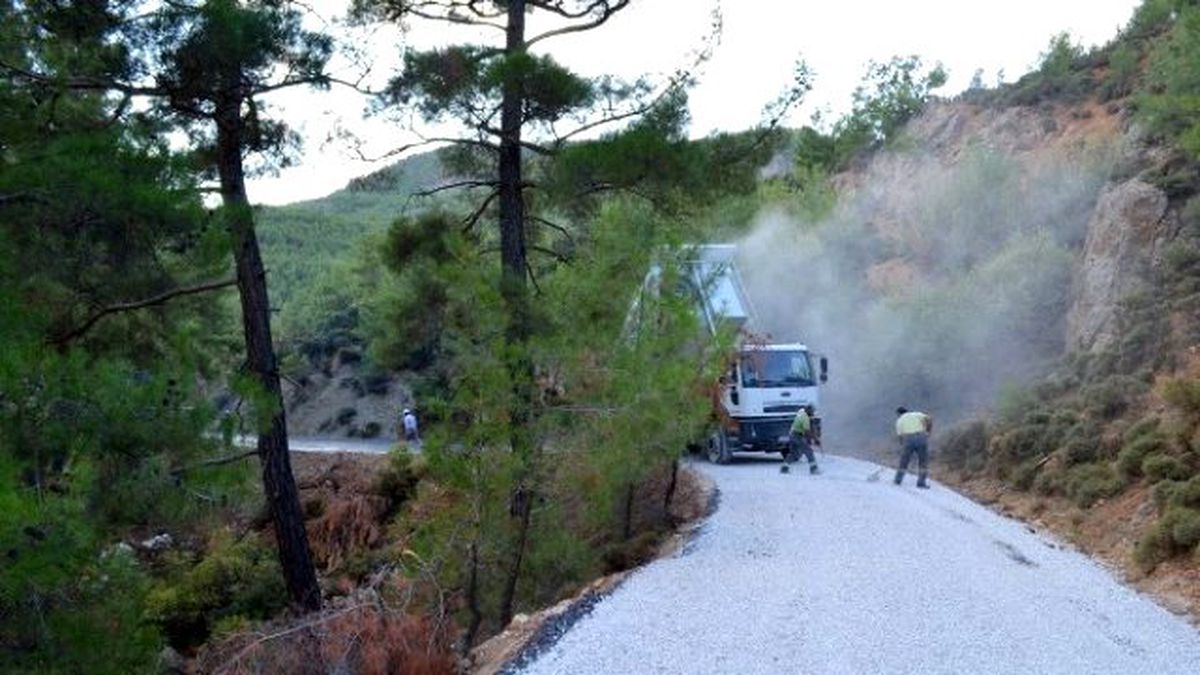 Seydikemer Dağları Asfaltla Tanışıyor