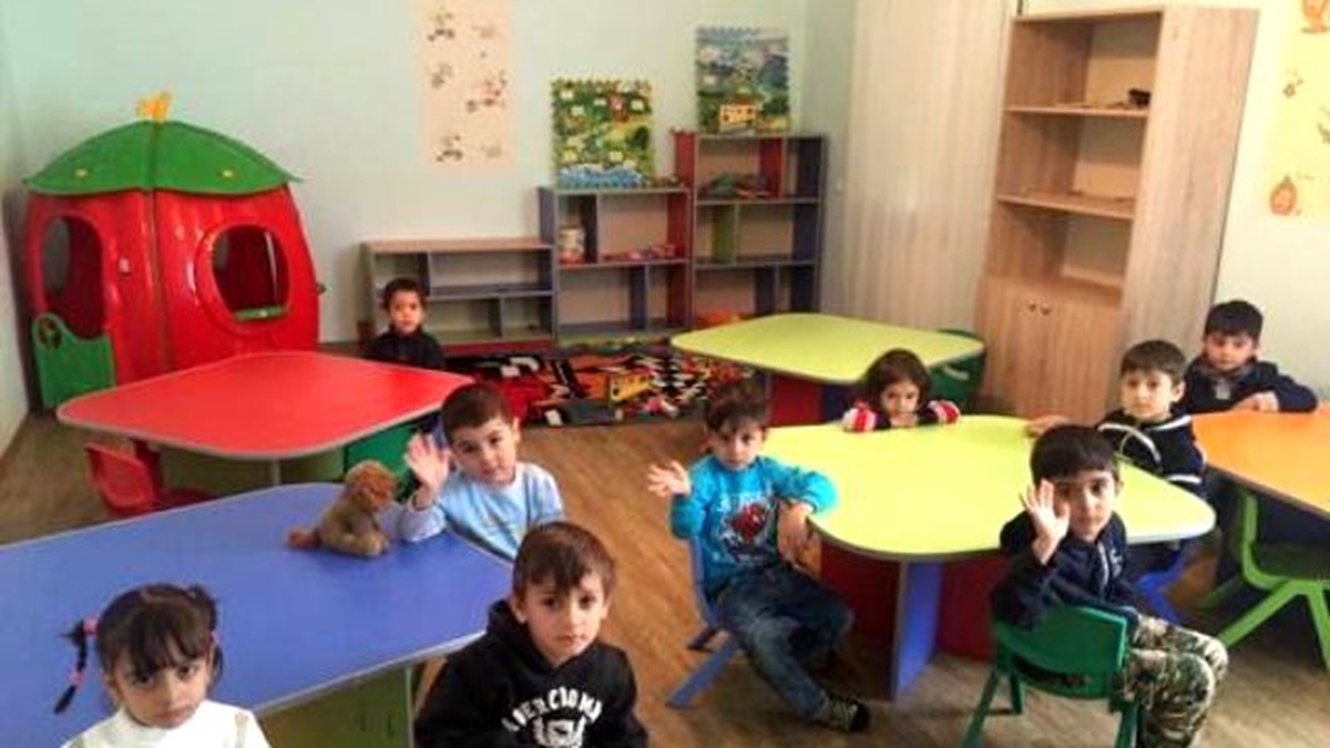 Tika\'dan Gürcistan\'da Kreşe Tadilat ve Donanım Desteği