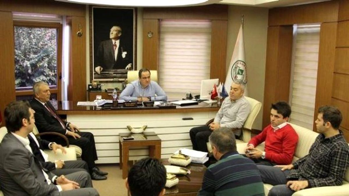 AB Projesi İçin Giresun Belediyesi\'nde Toplantı Yapıldı