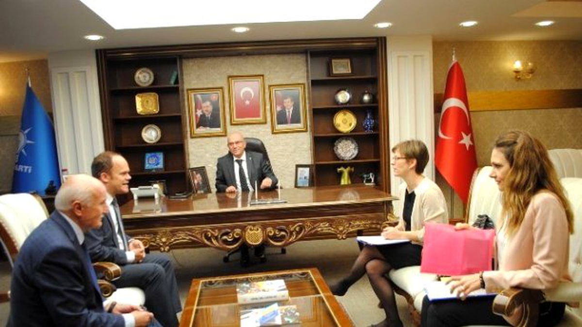 AB Siyasi İşler Müsteşarı Poupeau\'dan AK Parti\'ye Ziyaret