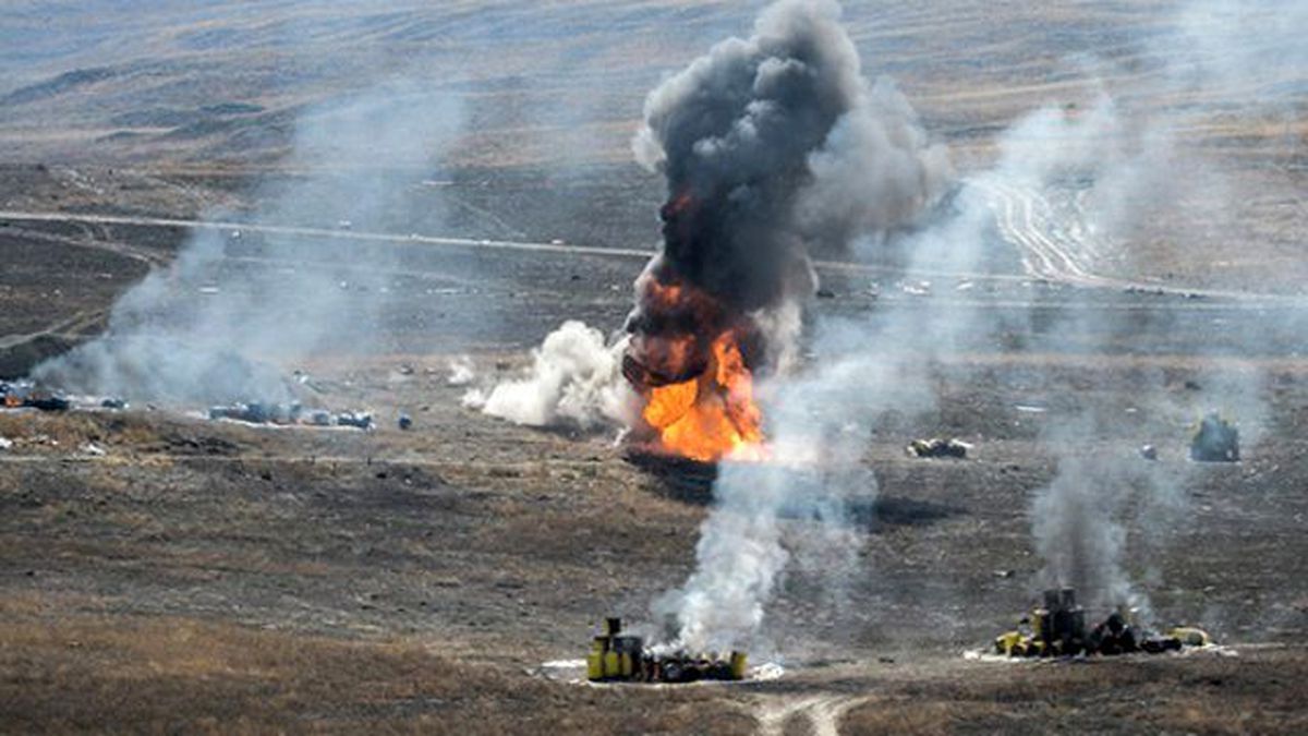 'Ateş Serbest-2015' Tatbikatı Filmleri Aratmadı