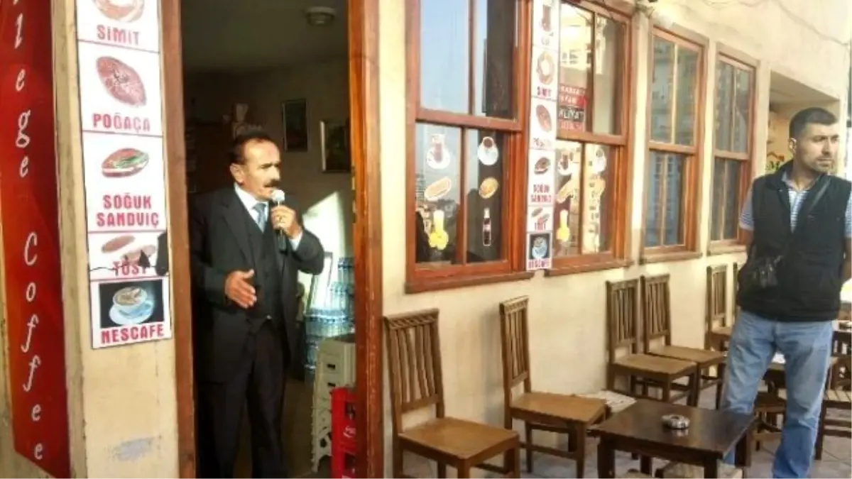 Bağımsız Adaydan Tek Kişilik Miting