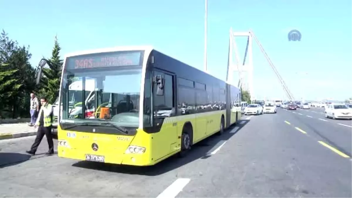 Boğaziçi Köprüsü\'nde Metrobüs Kazası: 6 Yaralı