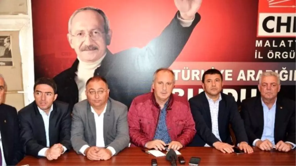 CHP\'li Muharrem İnce\'den Malatya\'ya Taziye Ziyareti