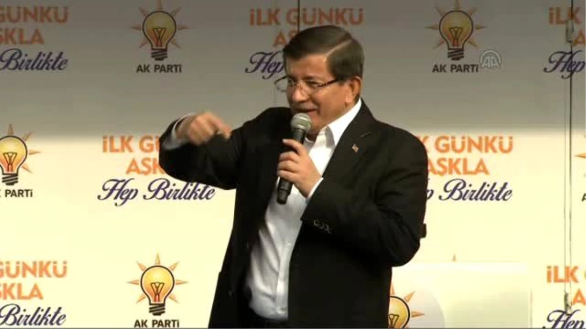 Davutoğlu: "1 Kasım Bütün Gönül Coğrafyamızın Seçimidir"