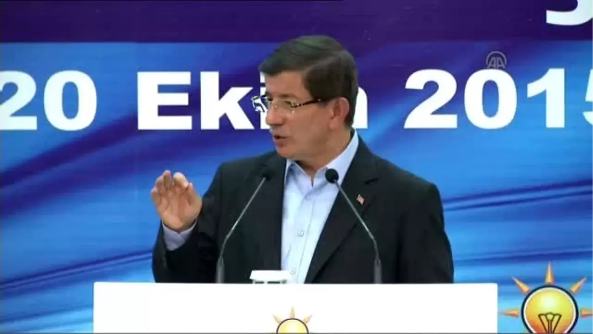 Davutoğlu: "İrademizi Zaafa Uğratamayacaklar"