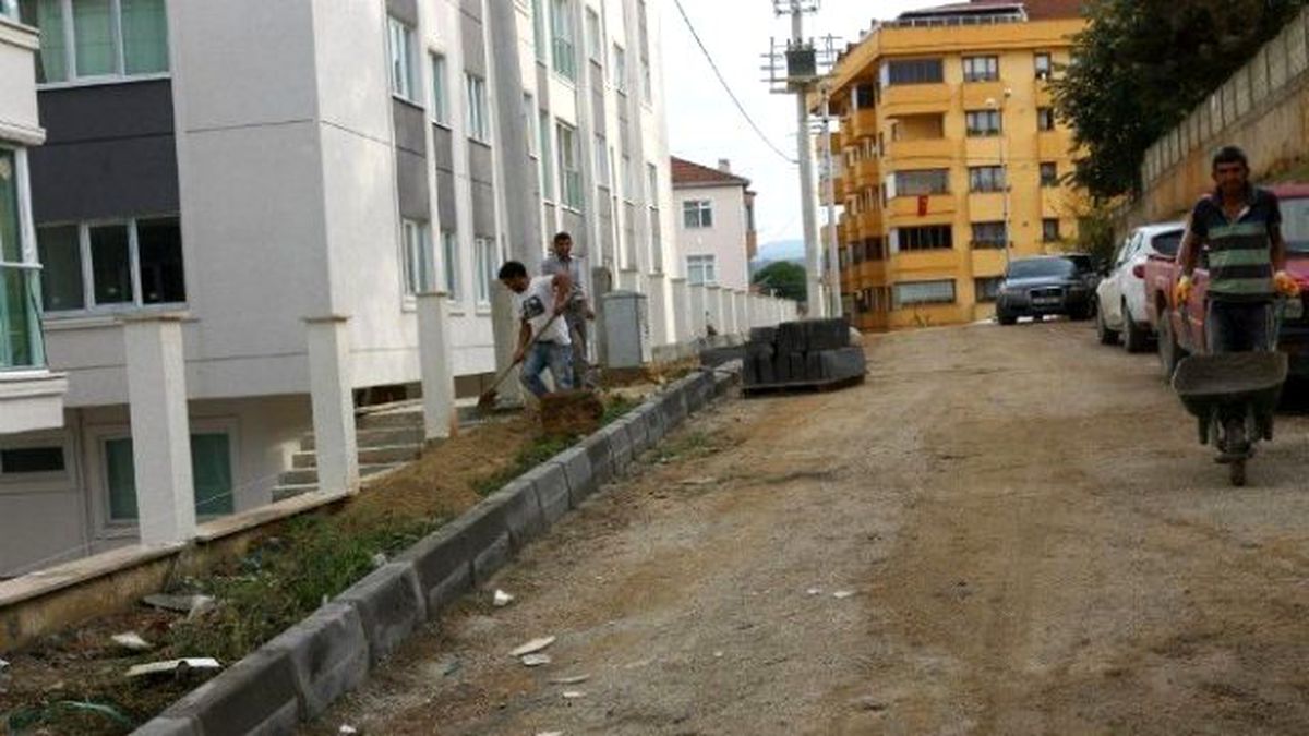 Dervişoğlu Sokakta Çalışmalara Başlandı