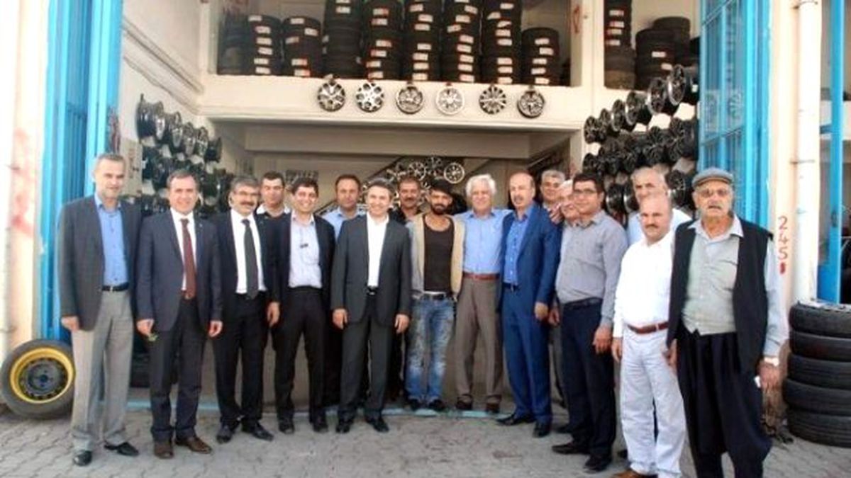 Grup Başkan Vekili Aydın\'dan Kahta Osb ve Kahta Kss\'ne Ziyaret