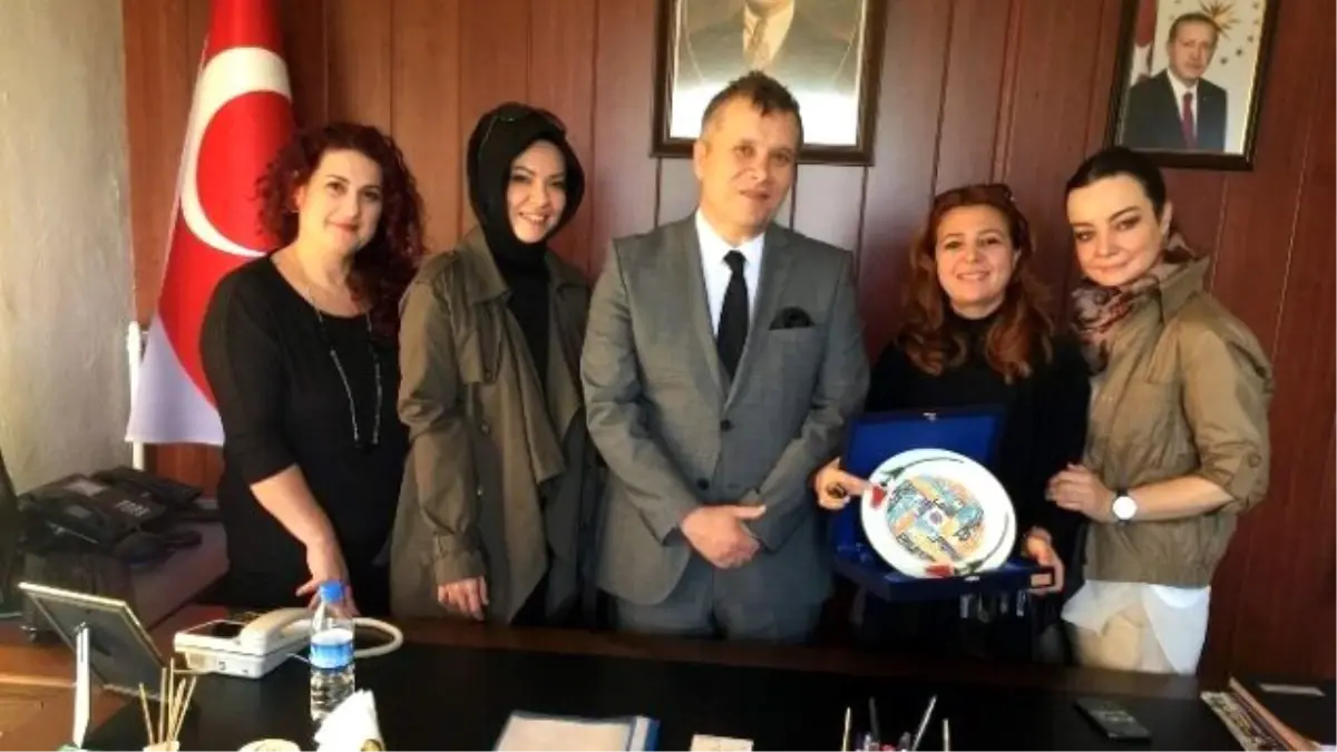 Güçlü Kadınlardan Emniyet Müdürü Mehmet Gülnaz\'a Ziyaret