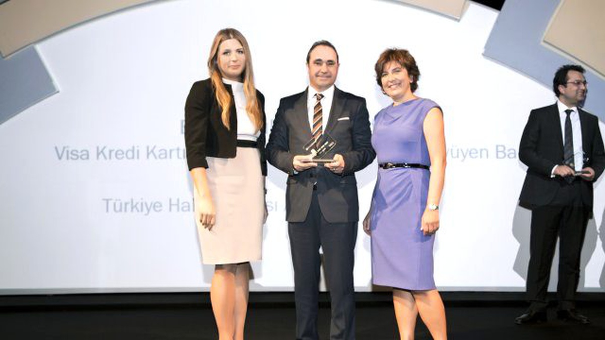 Halkbank, Paraf ile "Visa Başarı Ödülü"ne Layık Görüldü