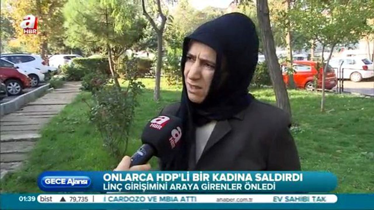 HDP'lilerin Linç Etmek İstediği Kadın Sessizliğini Bozdu