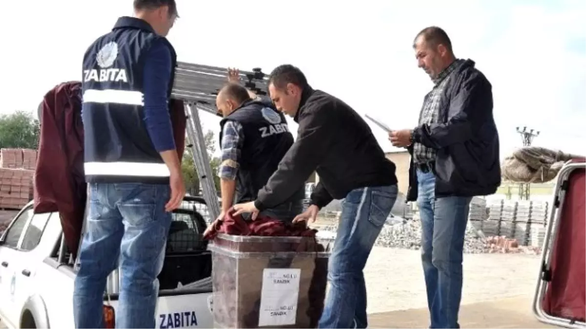 Tekirdağ\'da Seçim Sandıkları Dağıtılmaya Başlandı