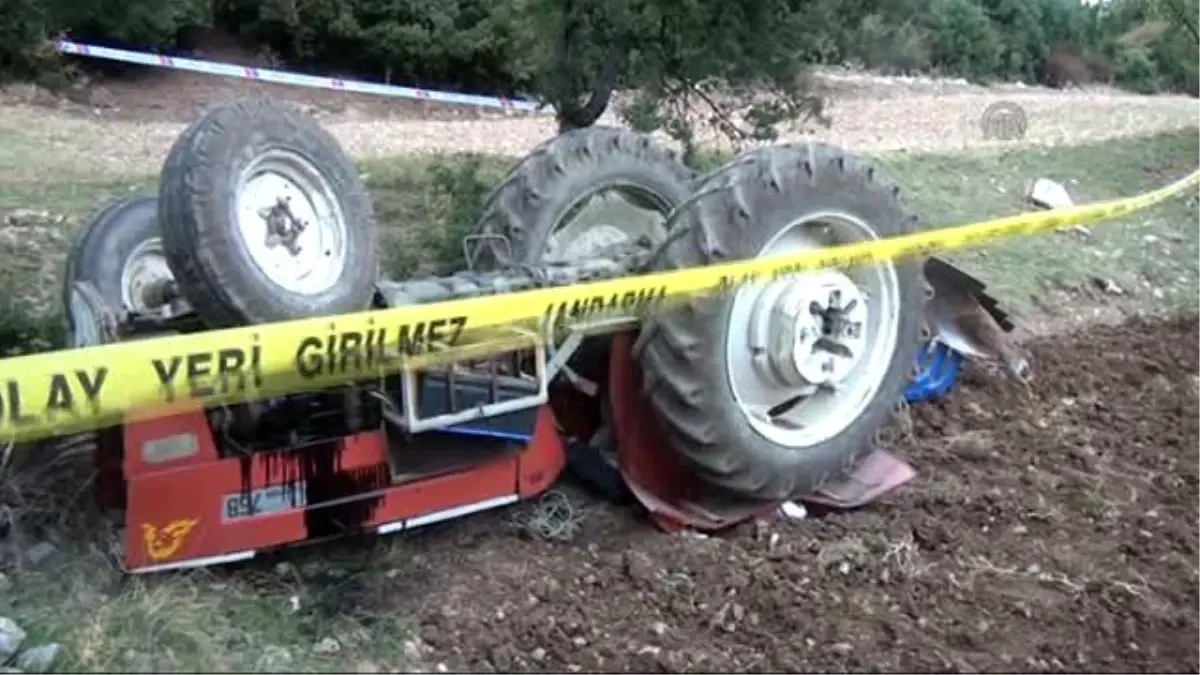 Traktör Devrildi: 1 Ölü