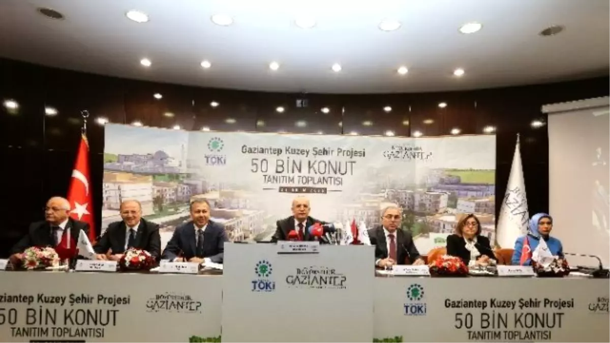 50 Bin Konutluk Projenin Tanıtımı Yapıldı