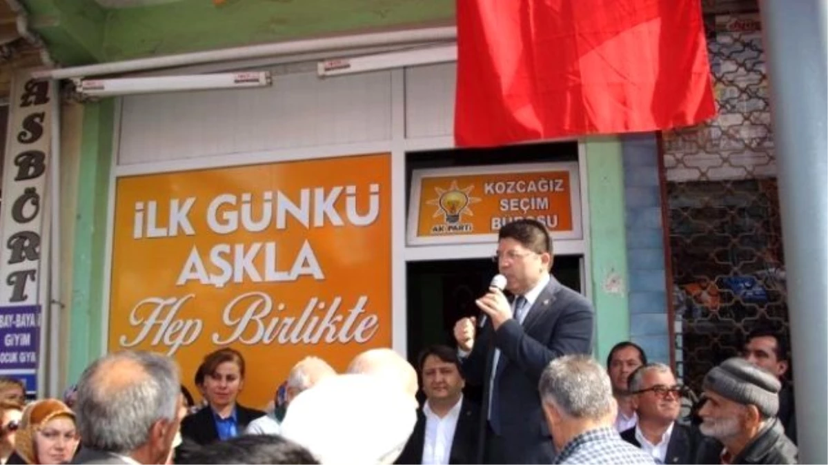 AK Parti Kozcağız Seçim Bürosunun Açılışı Yapıldı