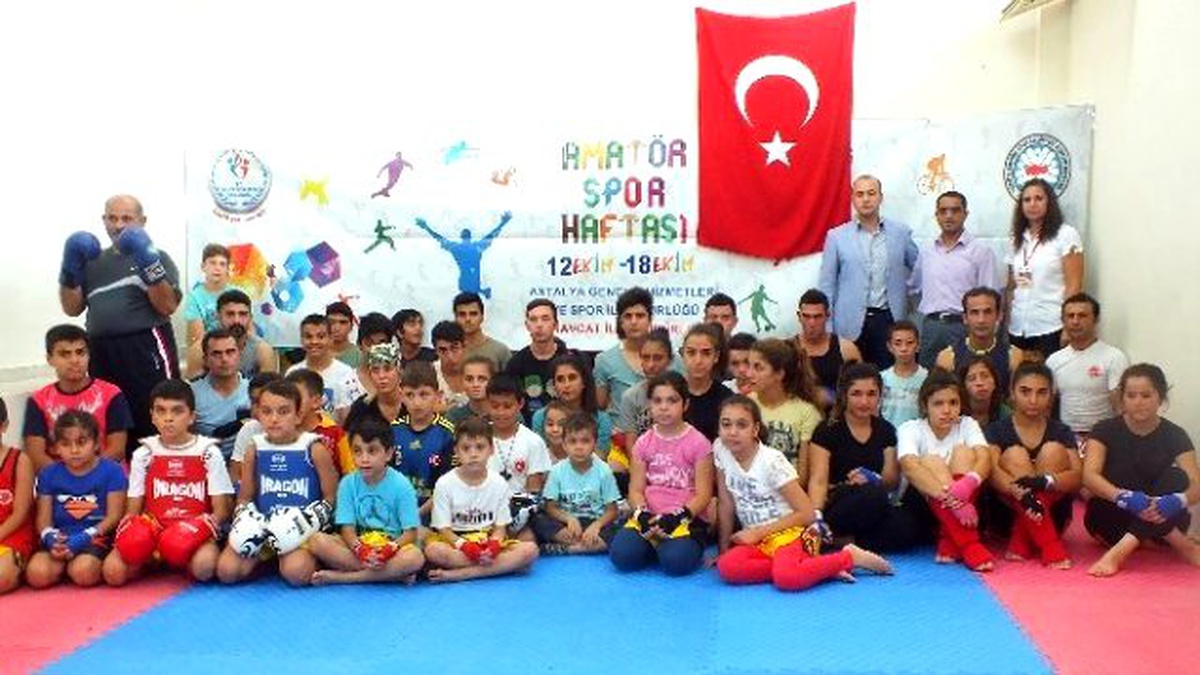 Manavgat\'ta Muay Thai Şampiyonası Düzenlendi