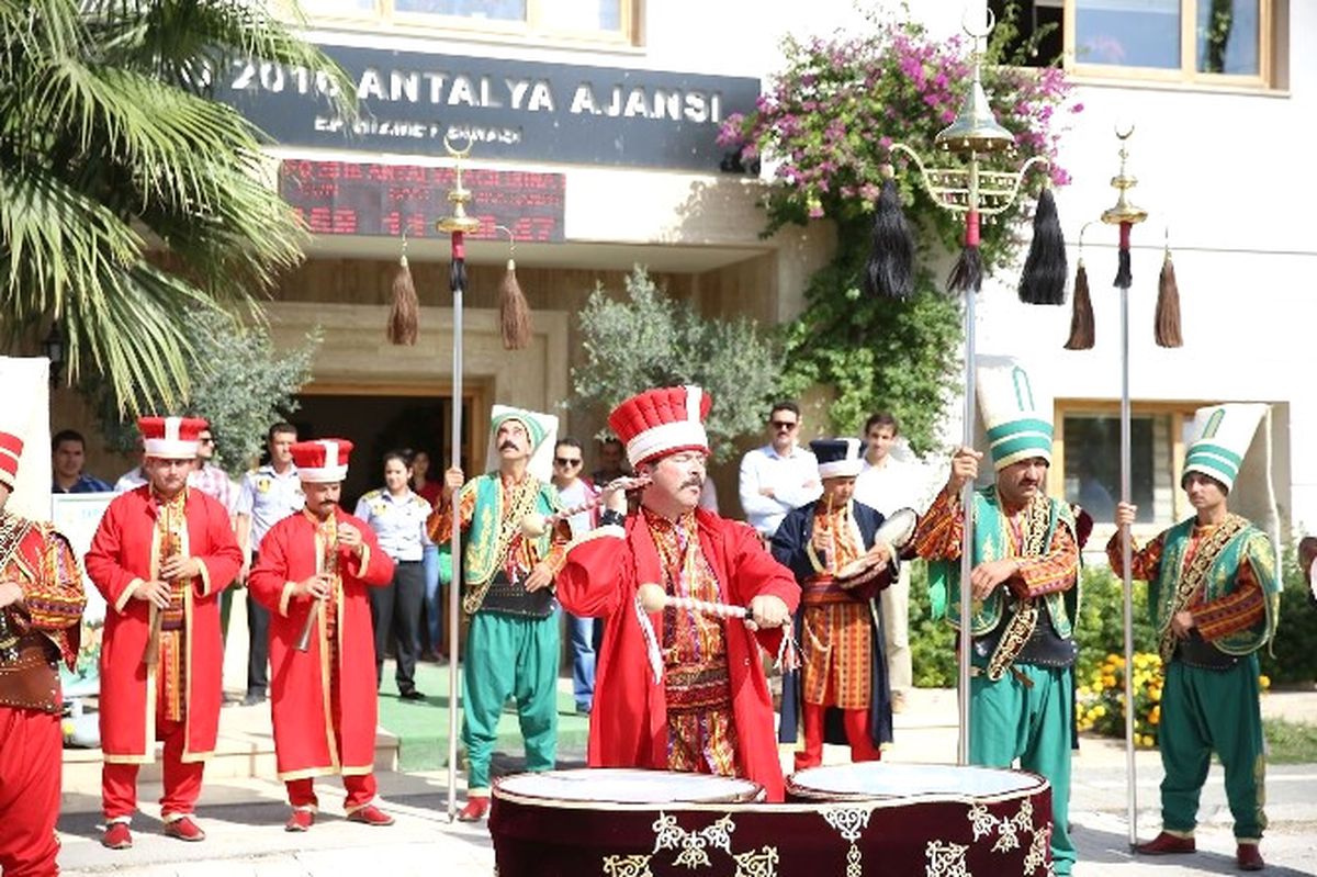 Mehteranlar Expo 2016 Alanı\'na Ağaç Dikti