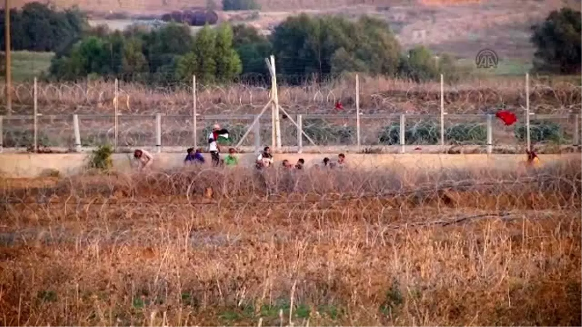 Sınıra Filistin Bayrağı Asan Genç, İsrail Askerleri Tarafından Vuruldu