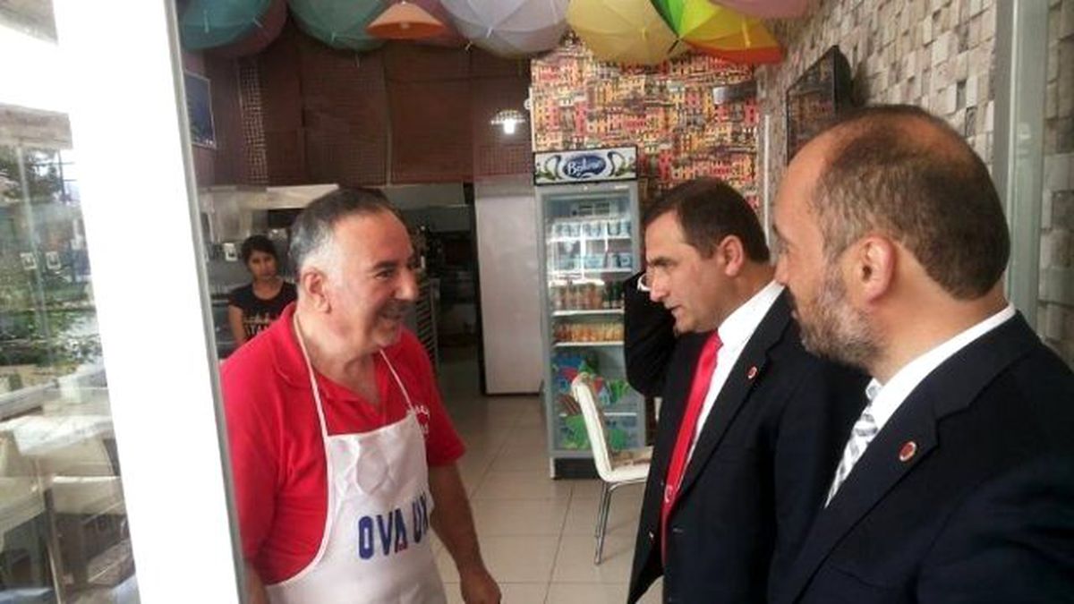 Sp Adayları Eflani İlçesini Ziyaret Etti