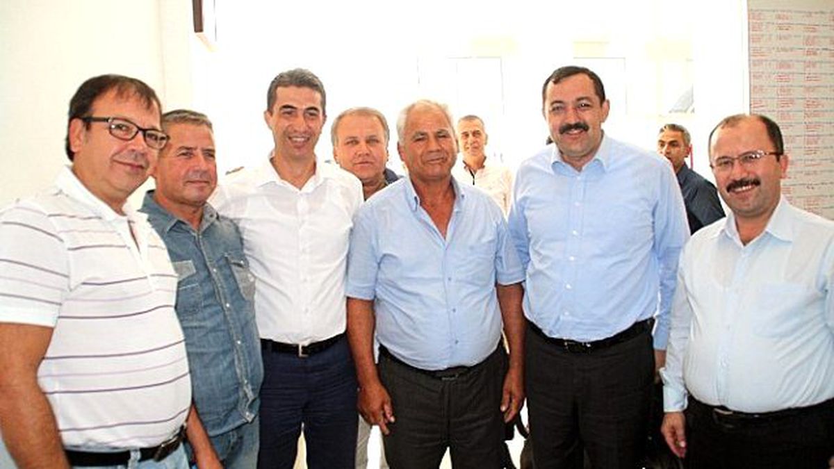 Sümer, DP ve DSP Serik İlçe Başkanları ile Bir Araya Geldi