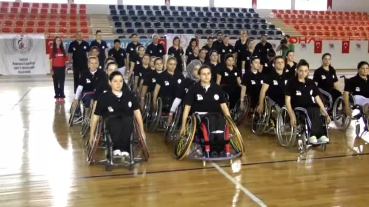 Tekerlekli Sandalye Basketbol Bayanlar Türkiye Şampiyonası Başladı