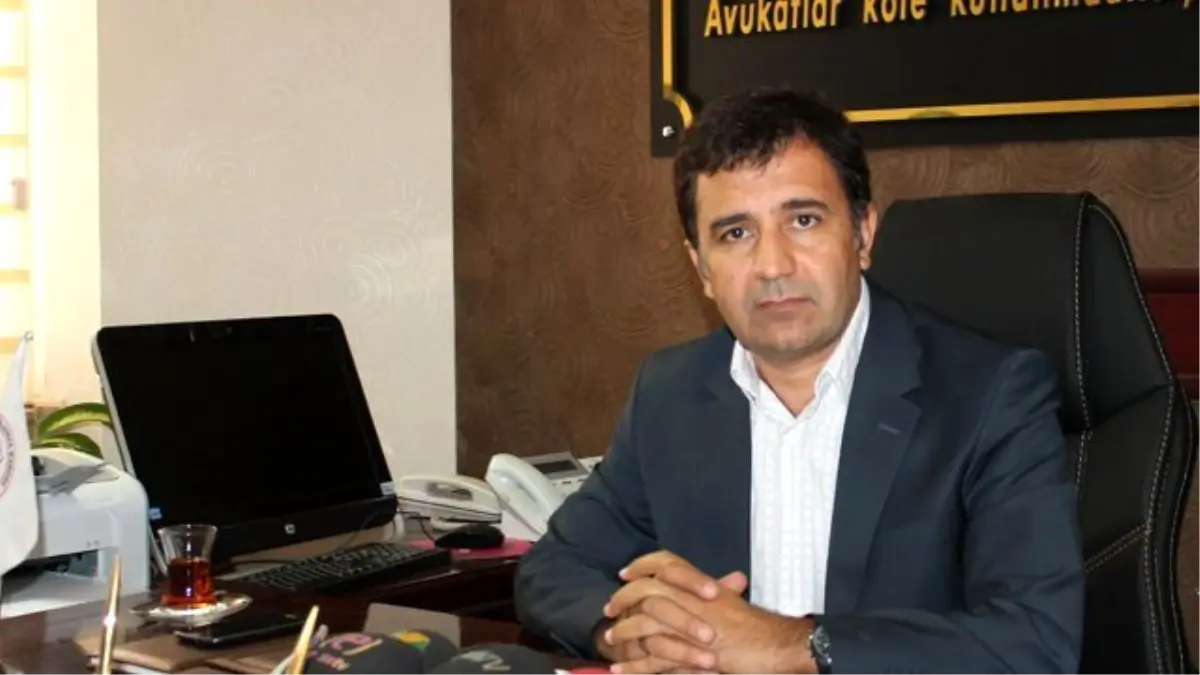 Urfa Barosu: Elçi\'yle İlgili Karar Hukuki Garabettir