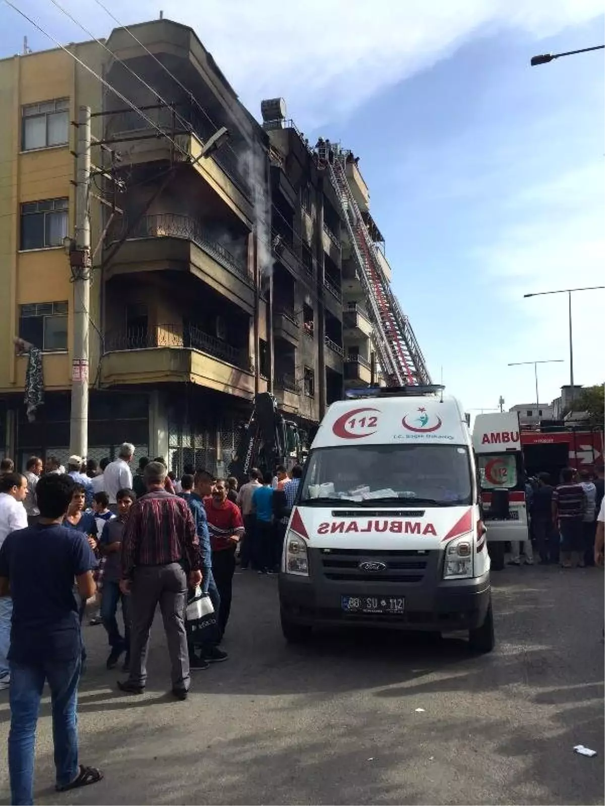 Yorgancıda Çıkan Yangın Korkuttu