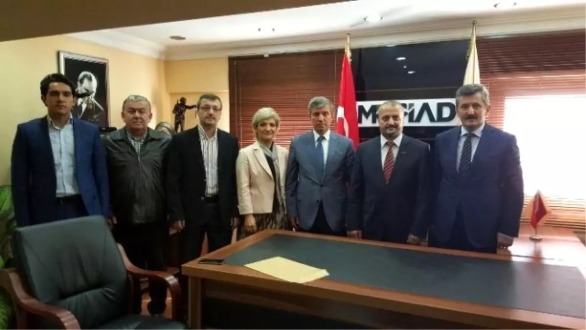 Ali Uzun, Müsiad Ziyaretinde AK Parti\'ye Destek İstedi