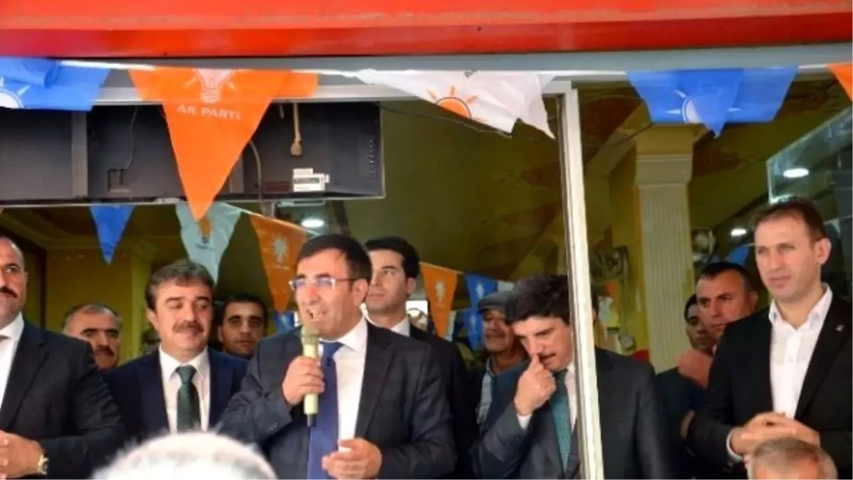 Başbakan Yardımcısı Yılmaz: "Mhp ve Hdp\'nin Derdi CHP\'yi İktidara Ortak Yapmaktır"