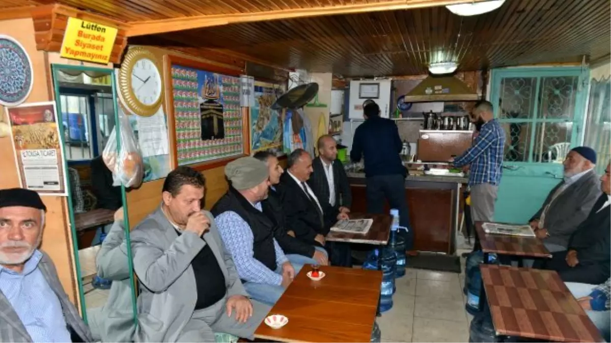 Başkan Hasan Can, Esnafla İç İçe