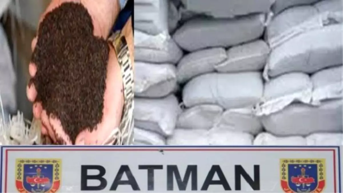 Batman\'da 3 Ton Kaçak Çay Ele Geçirildi