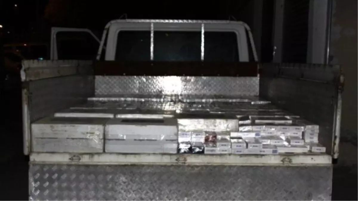 Bayburt\'ta 36 Bin Paket Kaçak Sigara Ele Geçirildi