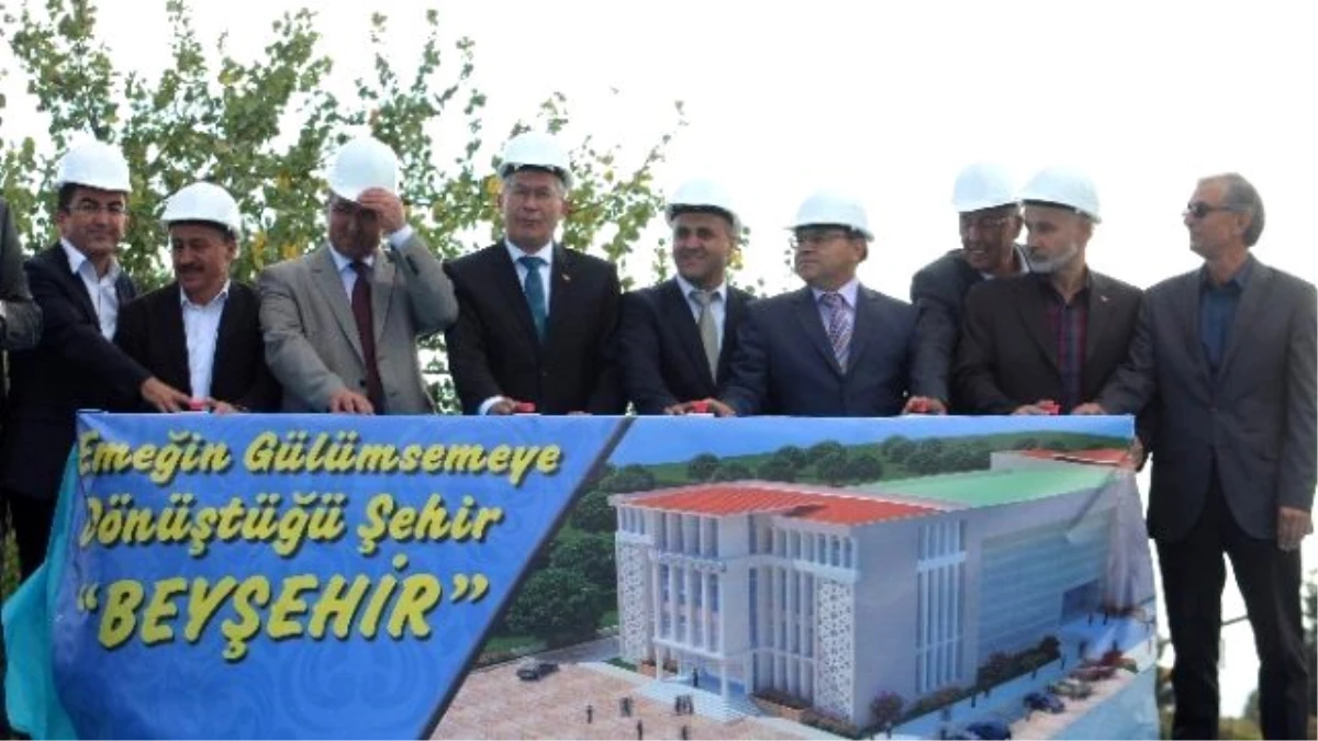 Beyşehir Kültür ve Yaşam Merkezi\'nin Temeli Atıldı