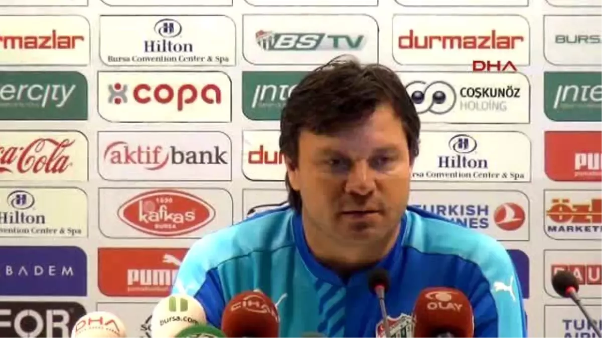 Bursaspor Teknik Direktörü Sağlam Kasımpaşa Maçı ile Yeni Sayfa Açacağız